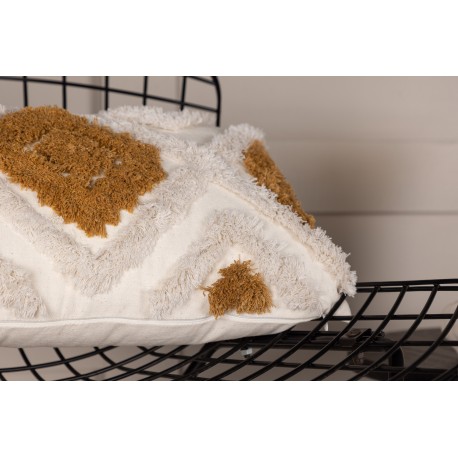 Ada Pudeovertræk - Brun og Hvid