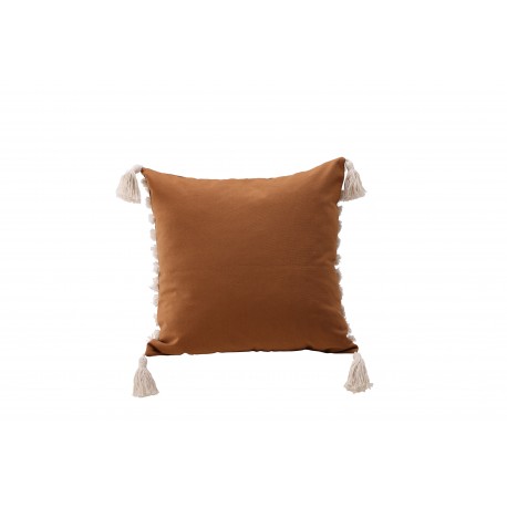 Elina Pudeovertræk - Brun og Hvid