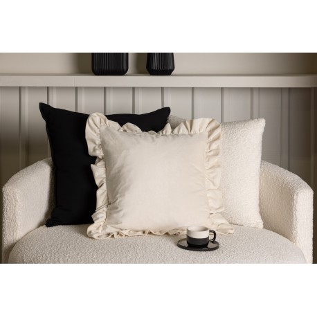 Hailey Pudevår 50x50cm - Hvid