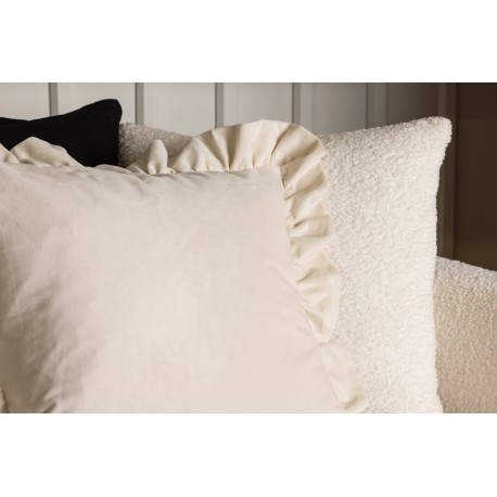 Hailey Pudevår 50x50cm - Hvid