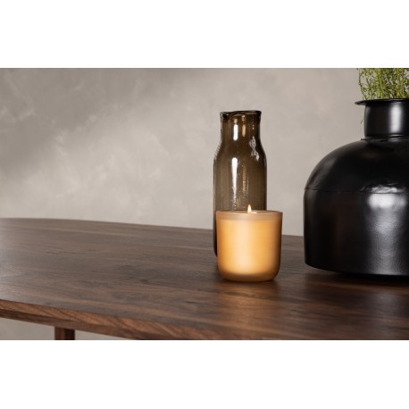 Sanford - 180*90*75 Ovalt spisebord - Mørkebrun