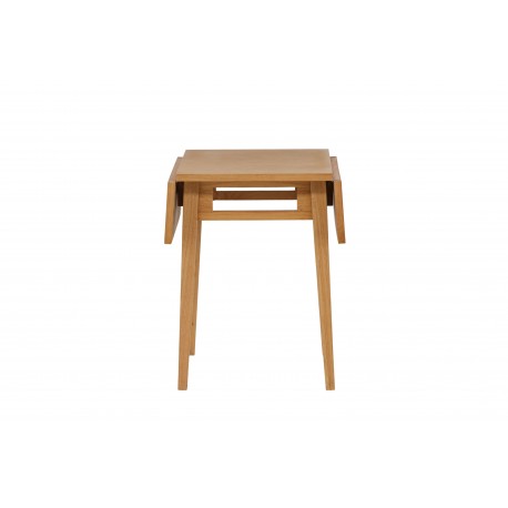 Yakidon klap ud spisebord 60 x 45 cm med indbygget tillægsplader