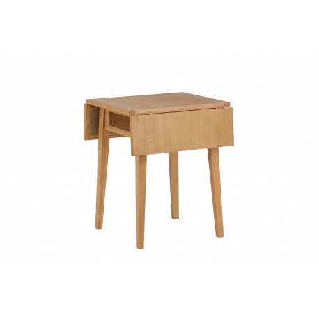 Yakidon klap ud spisebord 60 x 45 cm med indbygget tillægsplader