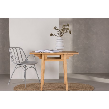 Yakidon klap ud spisebord 60 x 45 cm med indbygget tillægsplader