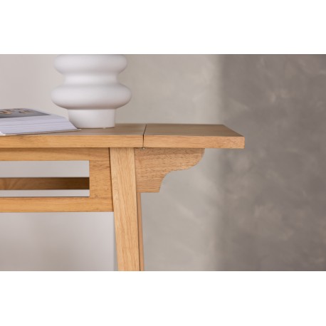 Yakidon klap ud spisebord 60 x 45 cm med indbygget tillægsplader