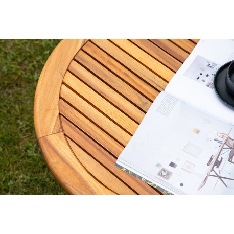 Lumpur Havebord Ø70 - Natur