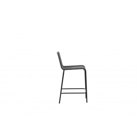 Lindos Barstol - Sort,Mørkegrå