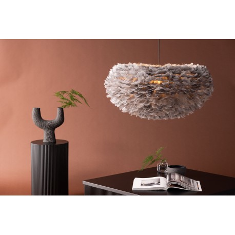 Nicola - Ekstra Stor Belysning - Sort og Grå