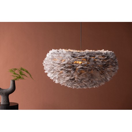 Nicola - Ekstra Stor Belysning - Sort og Grå