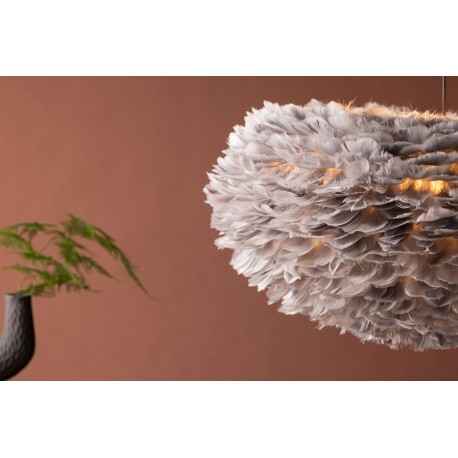 Nicola - Ekstra Stor Belysning - Sort og Grå