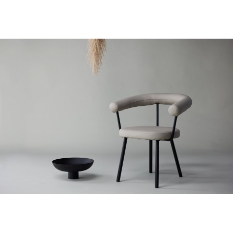 Vasterås x Josefin Lustig Spisebordsstol - Sort og Off White