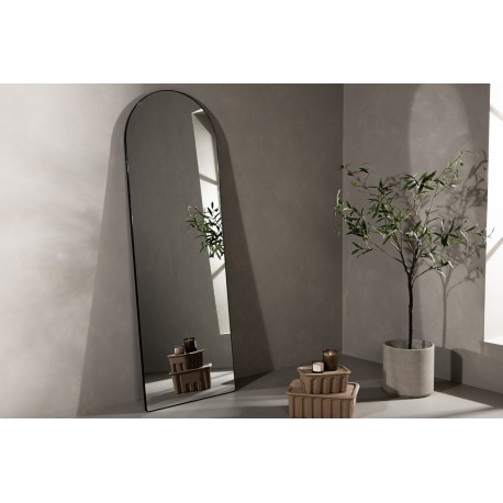 Sarasota Spejl 193 x 66 - Sort