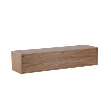 Frihamn væghængt TV bord 160x45 - Valnød