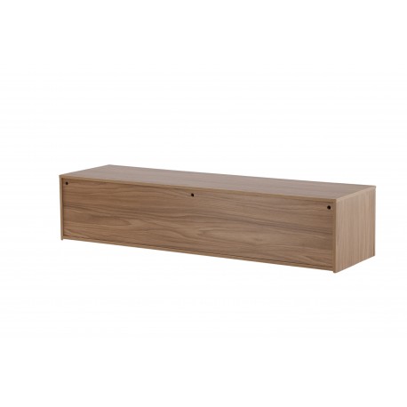Frihamn væghængt TV bord 160x45 - Valnød