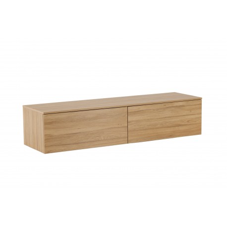 Frihamn væghængt TV bord 160 x 45 - Natur