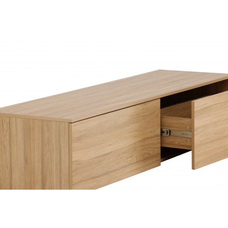 Frihamn væghængt TV bord 160 x 45 - Natur