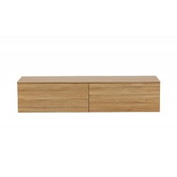 Frihamn væghængt TV bord 160 x 45 - Natur