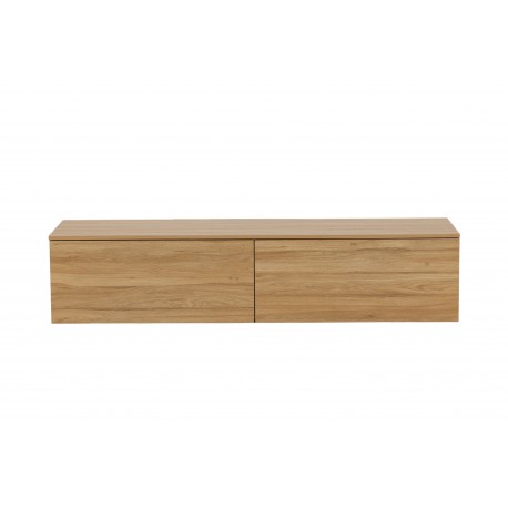 Frihamn væghængt TV bord 160 x 45 - Natur