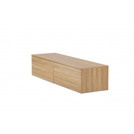 Frihamn væghængt TV bord 160 x 45 - Natur