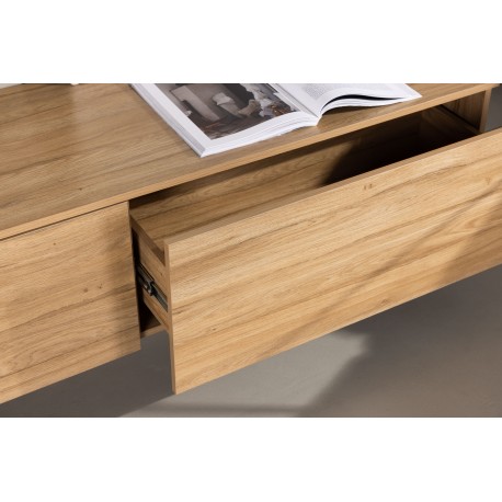 Frihamn væghængt TV bord 160 x 45 - Natur