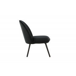 Polar Lounge Stol - Sort