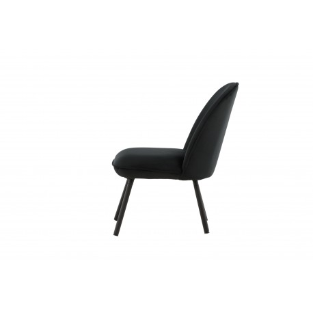 Polar Lounge Stol - Sort