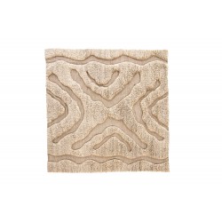 Trondheim x Josefin Lustig Tæppe - Beige og Hvid