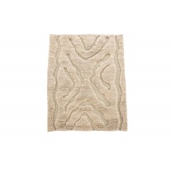 Trondheim x Josefin Lustig Tæppe - Beige og Hvid