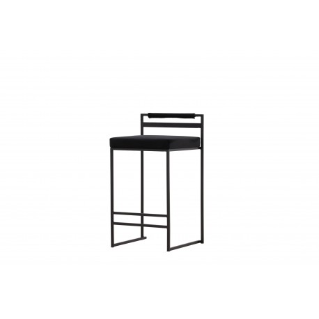 Opelika Barstol - Sort