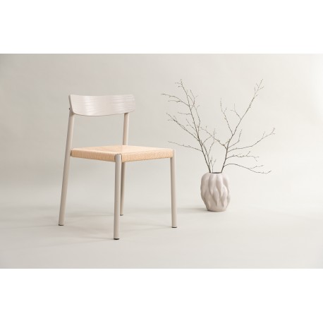 Malmon Spisestuestol - Beige og Gråbeige