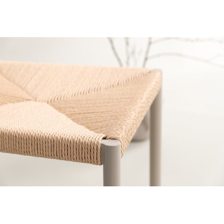 Malmon Spisestuestol - Beige og Gråbeige