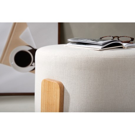 Coffey Ottoman - Brun og - Mocca