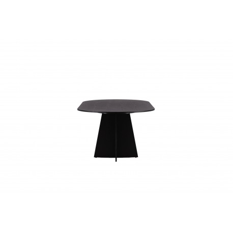Bootcut Oval Ovalt spisebord - Sort