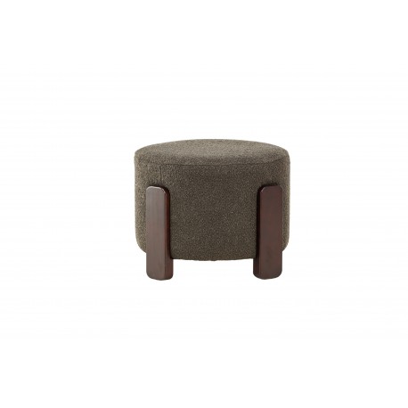 Coffey Puf - Brun og Mørkegrå