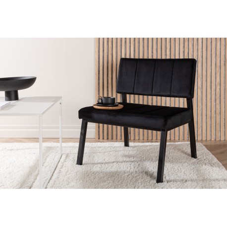 Monett Loungestol - Sort
