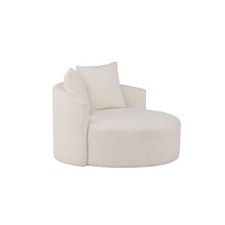 Kelso 2 personers Sofa - Beige og Sort