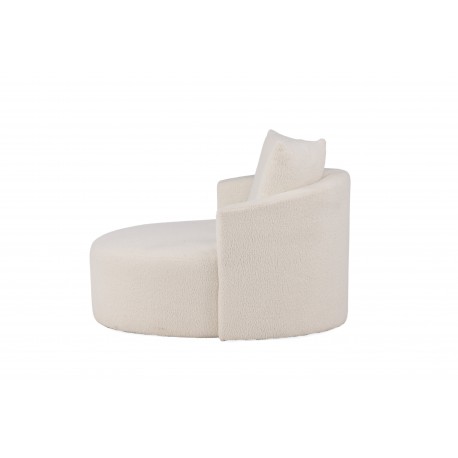 Kelso 2 personers Sofa - Beige og Sort