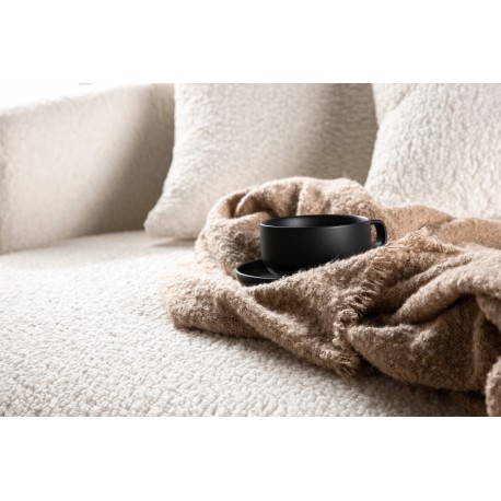Kelso 2 personers Sofa - Beige og Sort