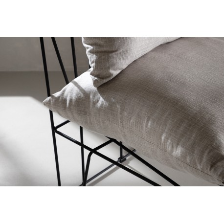 Livonia Loungestol - Beige og Sort