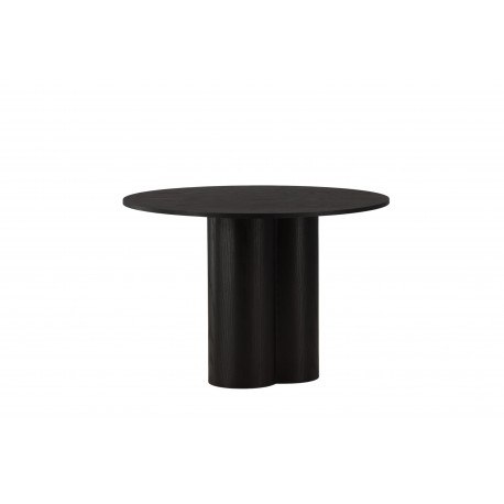 Olivia Rundt spisebord Ø110cm - Sort