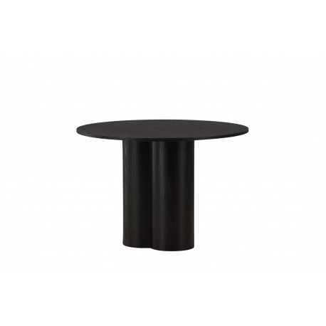 Olivia Rundt spisebord Ø110cm - Sort