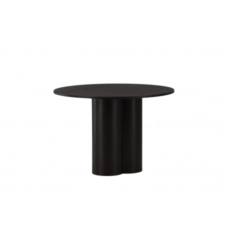 Olivia Rundt spisebord Ø110cm - Sort