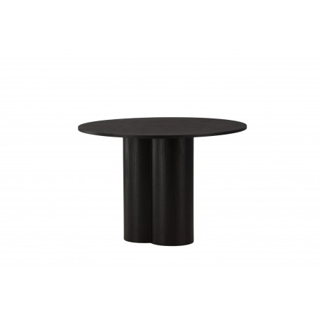 Olivia Rundt spisebord Ø110cm - Sort