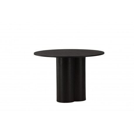 Olivia Rundt spisebord Ø110cm - Sort