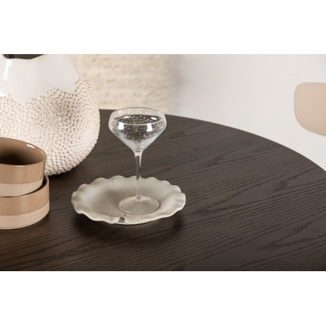 Olivia Rundt spisebord Ø110cm - Lakeret Mocca