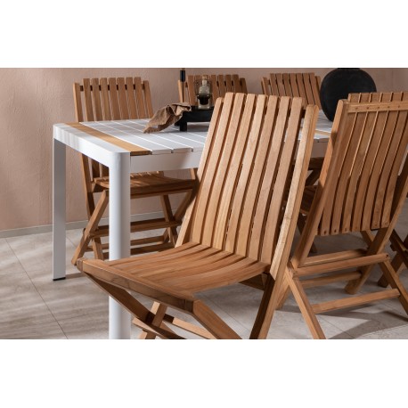 Togo t Loungesæt - Havemøbelsæt - Natur,Hvid