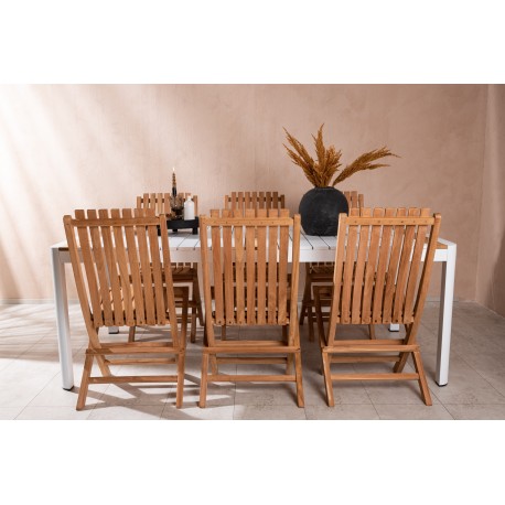 Togo t Loungesæt - Havemøbelsæt - Natur,Hvid