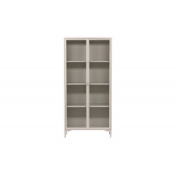 Piring Vitrineskab - Beige