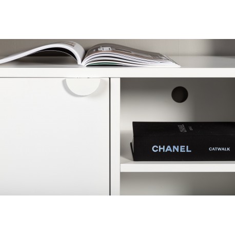 Piring TV-bord - Hvid