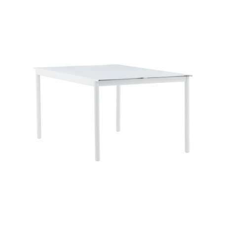 Modena havebord 150x100cm - Hvid